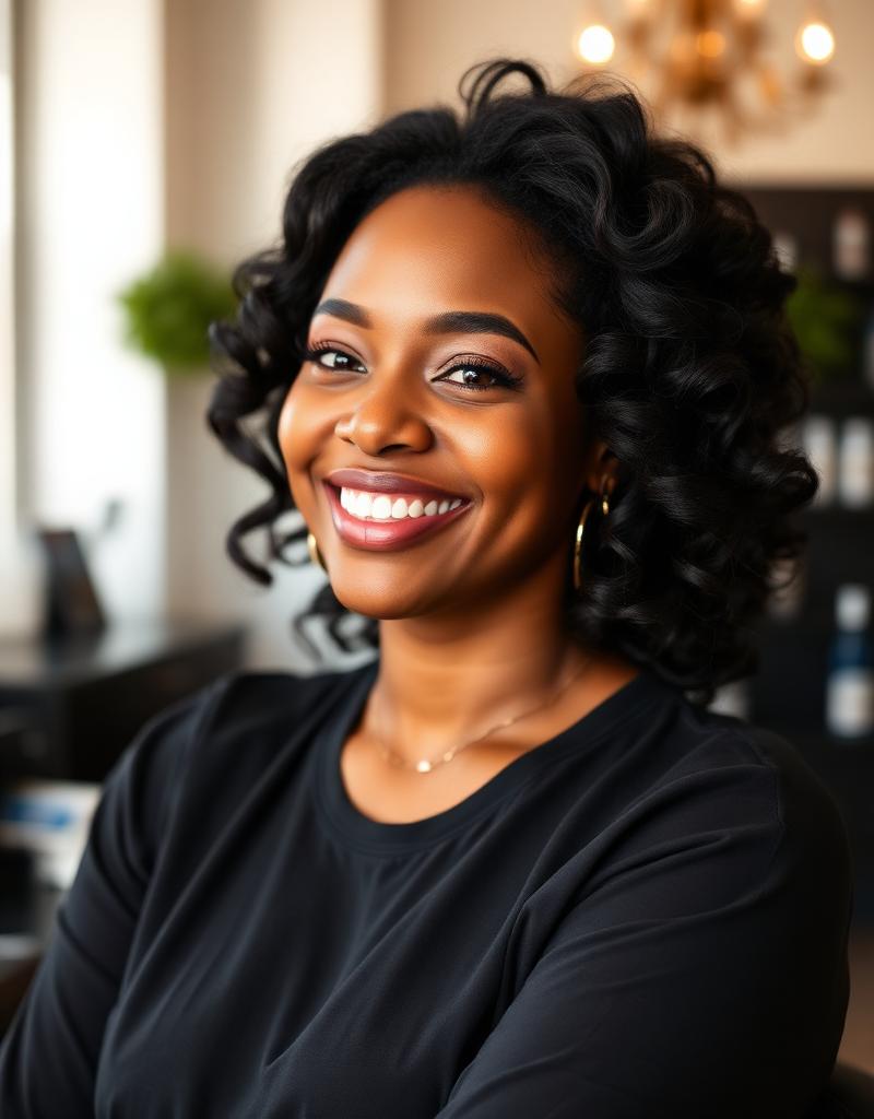 Odette, master stylist and founder of Heavenly Hands